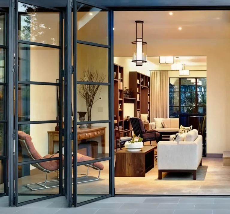 Bifold french doors