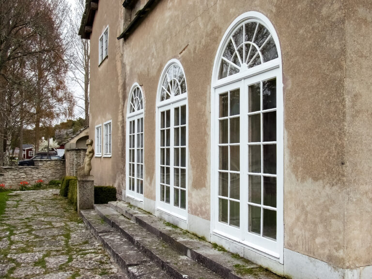 French windows in muramaris, visby