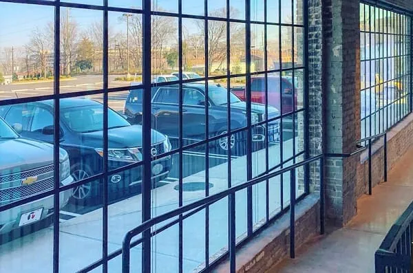 Slim frame windows
